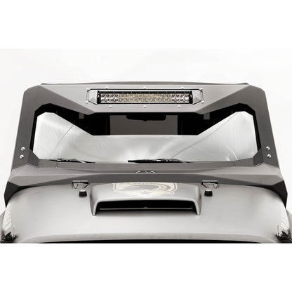 Fab Fours Light Bar Insert Mount Powder-Coated Front Vi-Cowl 20 in. l JK3022-1