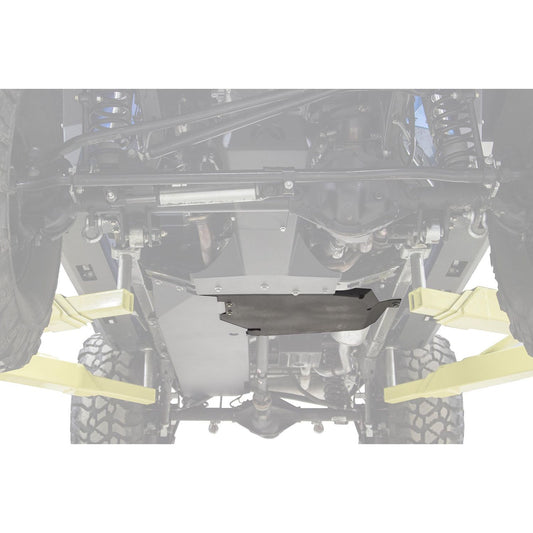 Fab Fours Transfer Case Skid Plate 2 Stage Black Powder Coated l JK3031-1