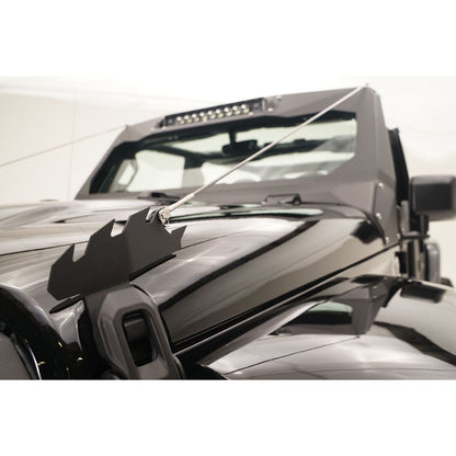 Fab Fours ViCowl Limb Riser 3/16 In. Steel Construction 2 Stage Matte Black Powder Coat l JL1060-1