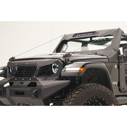 Fab Fours ViCowl Limb Riser 3/16 In. Steel Construction 2 Stage Matte Black Powder Coat l JL1060-1