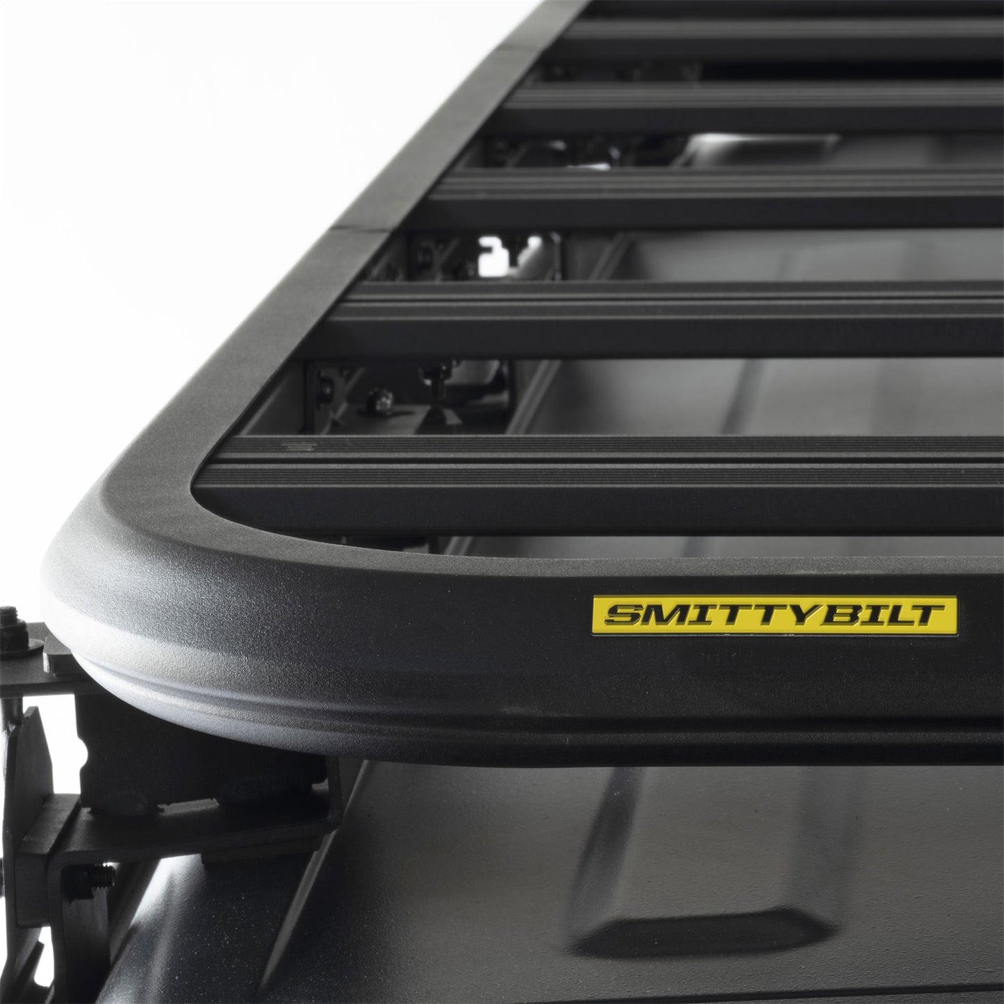 Smittybilt Defender Platform Roof Rack Mount Black Powder Coat Aluminum Direct Fit I J02