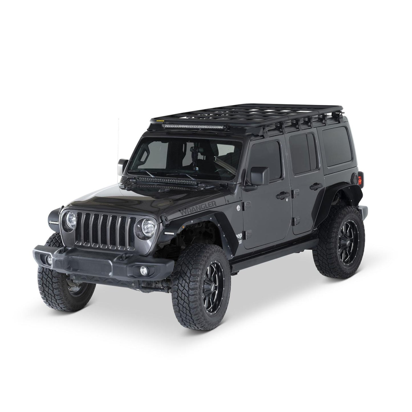 SMITTYBILT | Defender Platform 4MA Rack Kit 2007-2018 Jeep Wrangler 4 Door Smittybilt |JL4DRRACK1