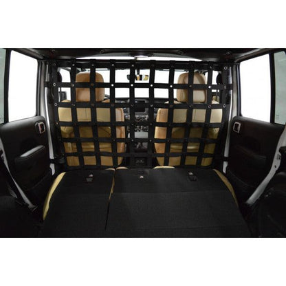 Dirtydog 4X4 Pet-Cargo Divider - for 2018-C Jeep JL 4 Door - Gladiator JT (Behind Font Seats)