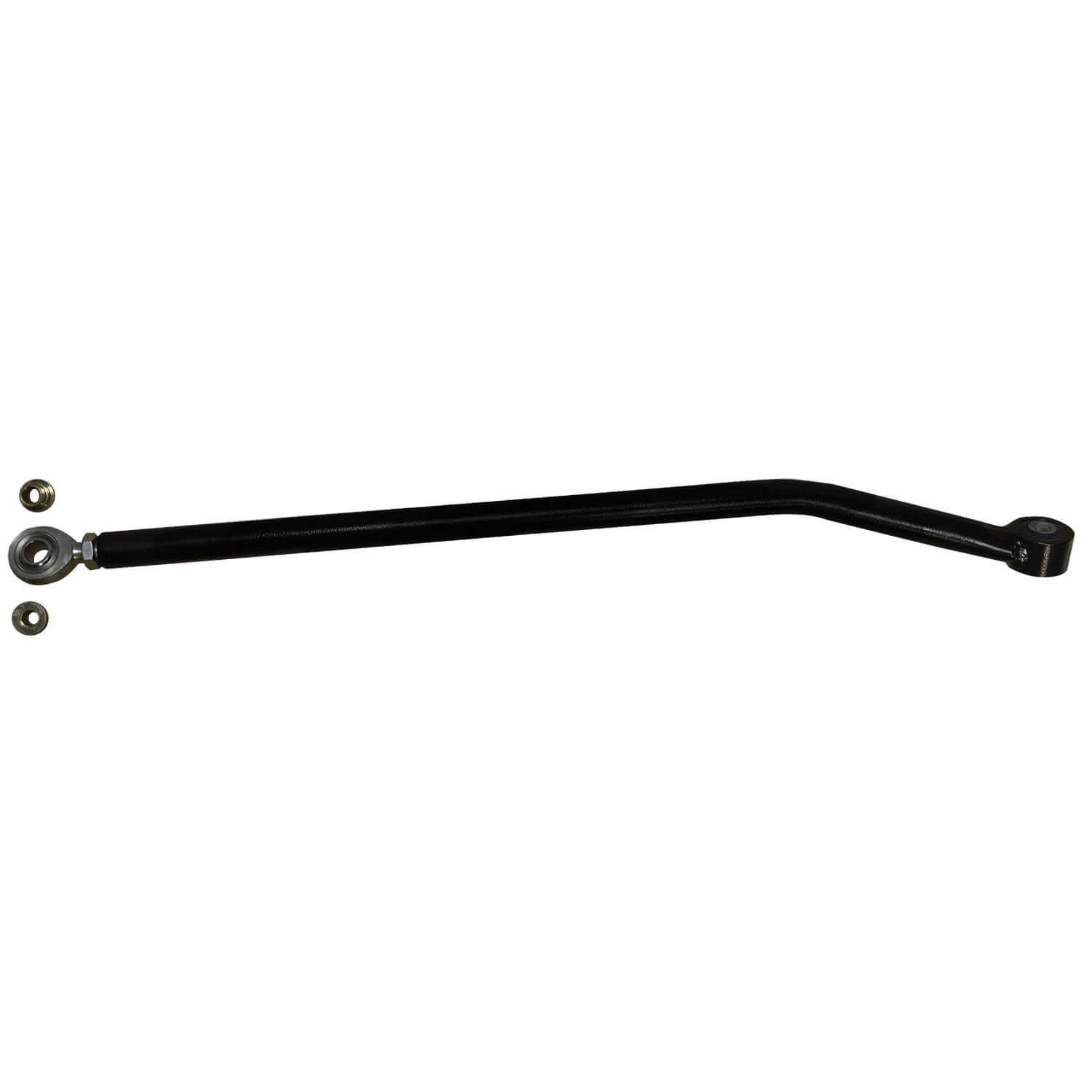 SKYJACKER Jeep JL and JT Adjustable Front Track Bar for 2-6 inch lift, showing black metal construction and bushings.