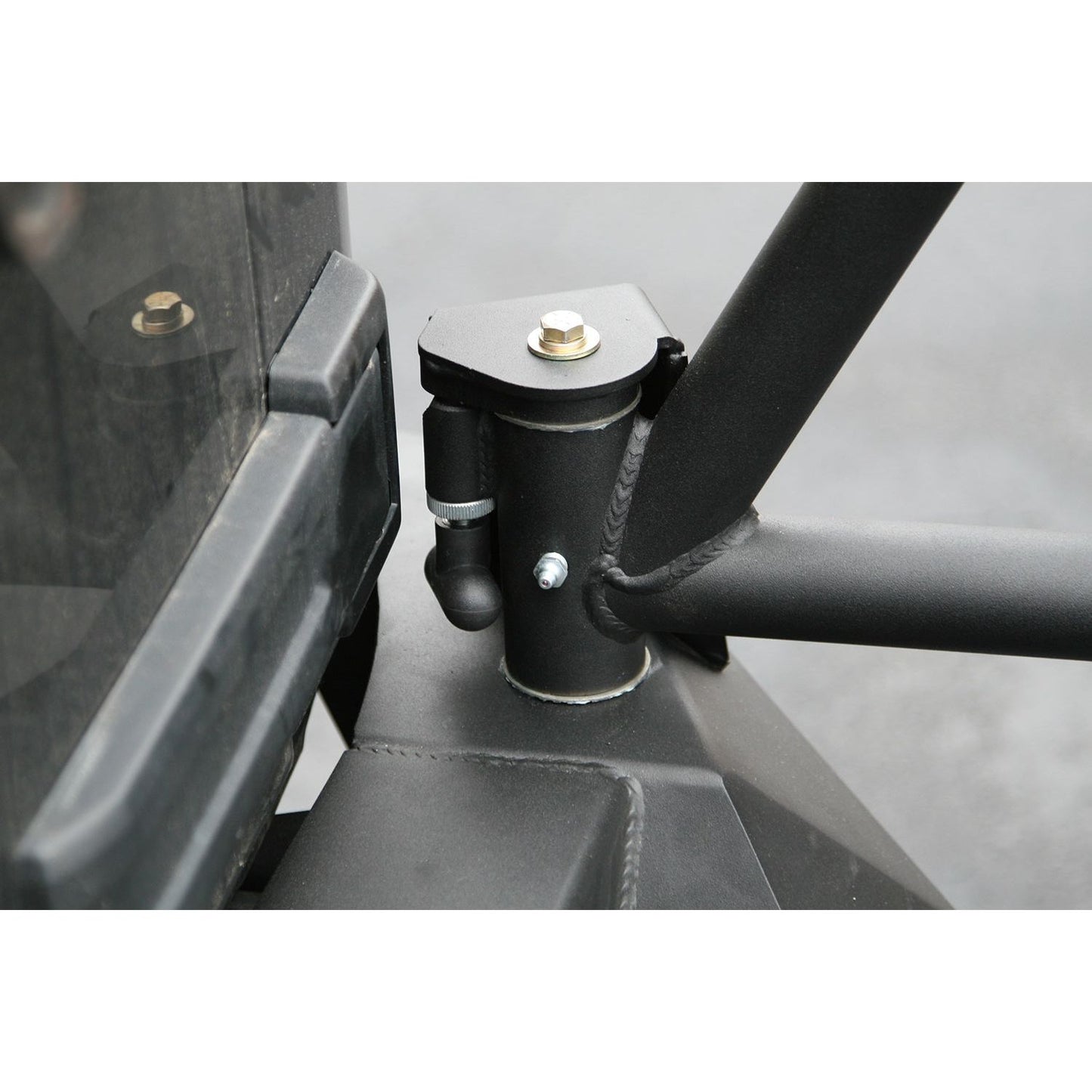 Fab Fours Spare Tire Carrier 2 Stage Black Powder Coated For Use w/PN[JP97-Y1051/JK07-Y1251] l JP-Y1251T-1