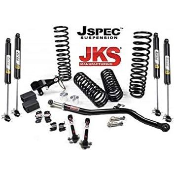 JKS 2.5" Suspension System J-Venture for 2007-2018 Jeep Wrangler JK (2 Door) JSPEC103K I JSPEC103KFP