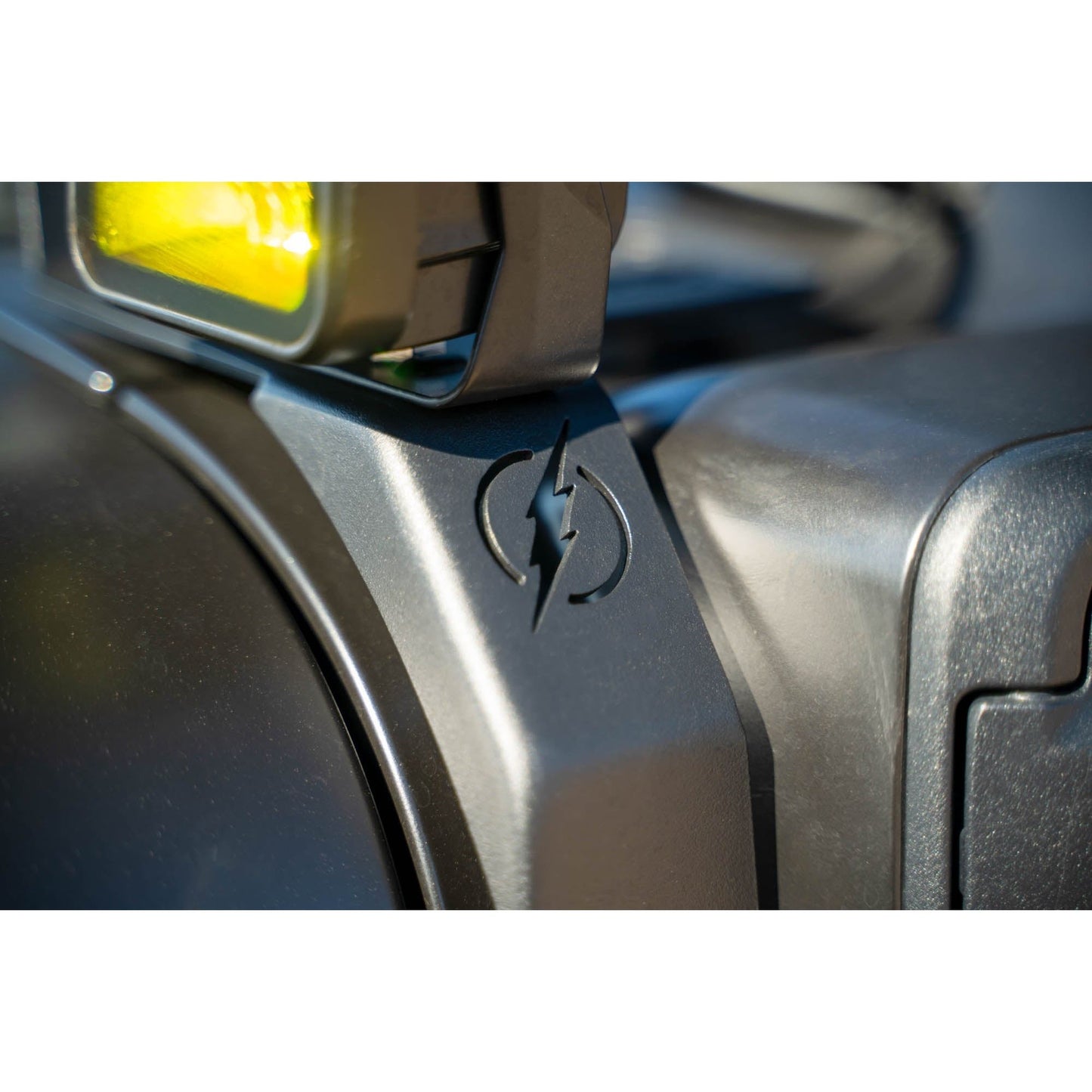 DV8 Off-Road 2021-2024 Jeep Wrangler JL 4xe | Dual Light Pod Mounts C3| LBJL-12