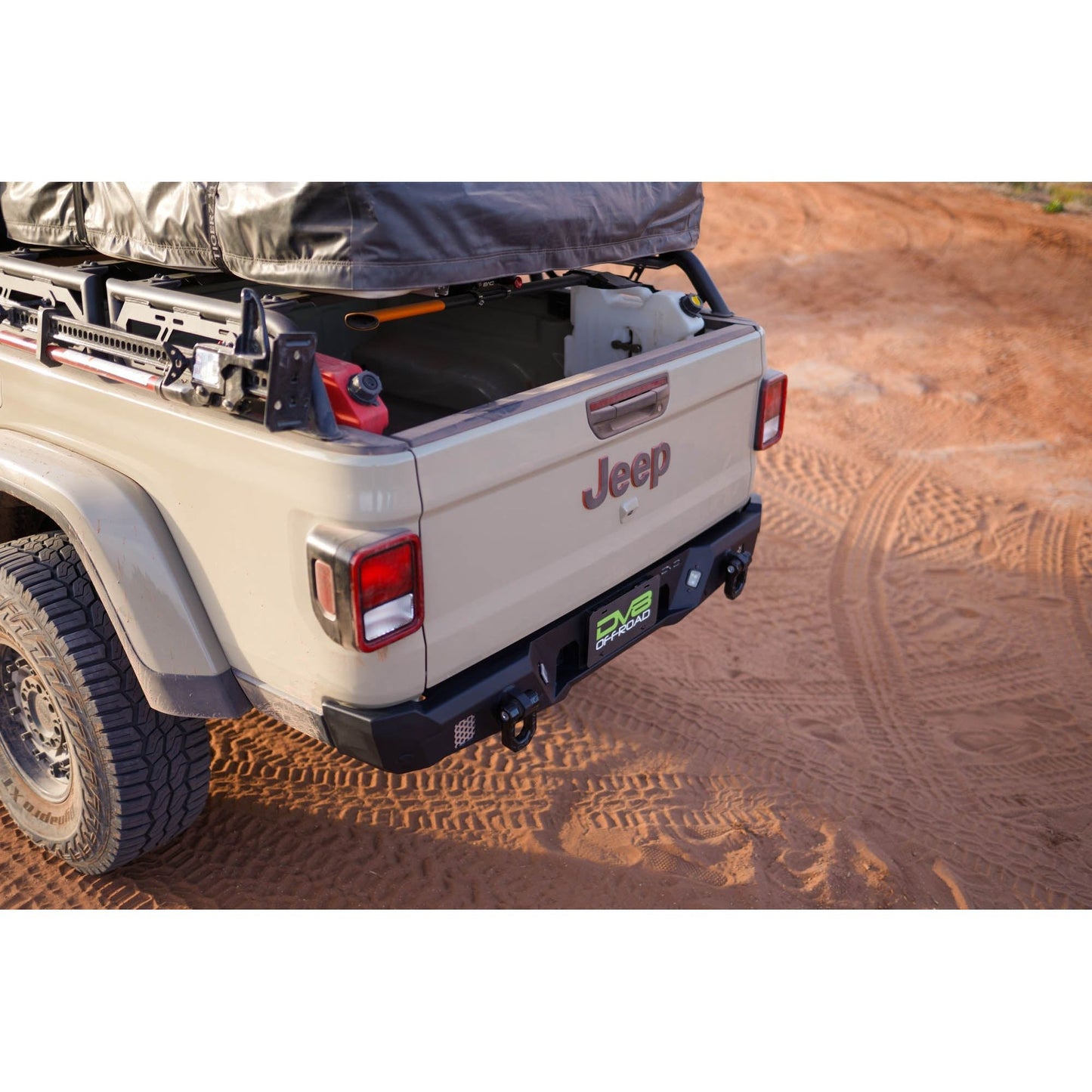 DV8 Off-Road 2020-2024 Jeep Gladiator JT | MTO Series Rear Bumper C3| RBGL-12