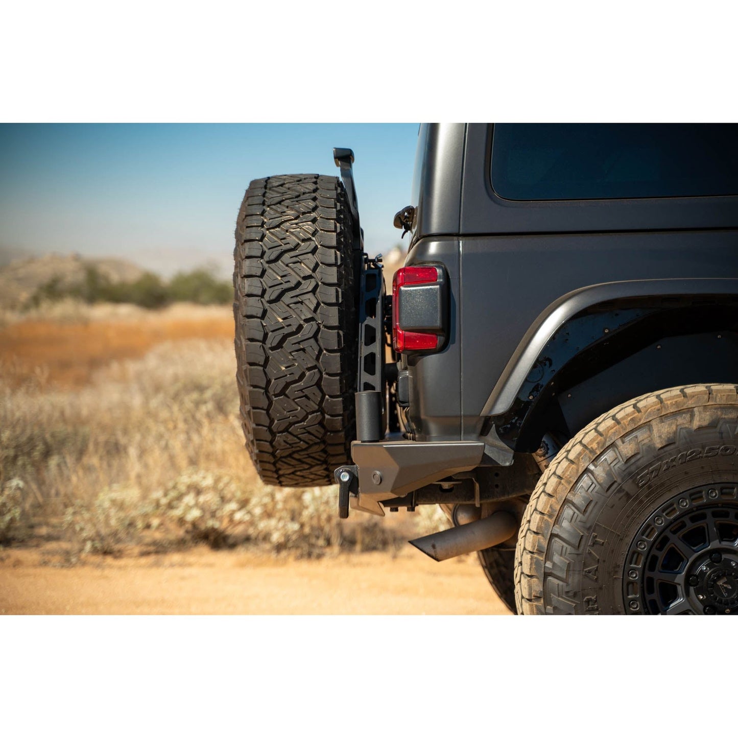 DV8 Off-Road 2018-2024 Jeep Wrangler JL | MTO Series Bumper Spare Tire Swing Gate C3| TCJL-13