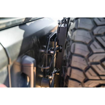 DV8 Off-Road 2018-2024 Jeep Wrangler JL | MTO Series Bumper Spare Tire Swing Gate C3| TCJL-13