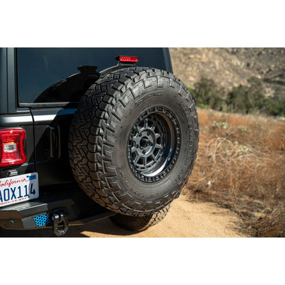 DV8 Off-Road 2018-2024 Jeep Wrangler JL | MTO Series Bumper Spare Tire Swing Gate C3| TCJL-13