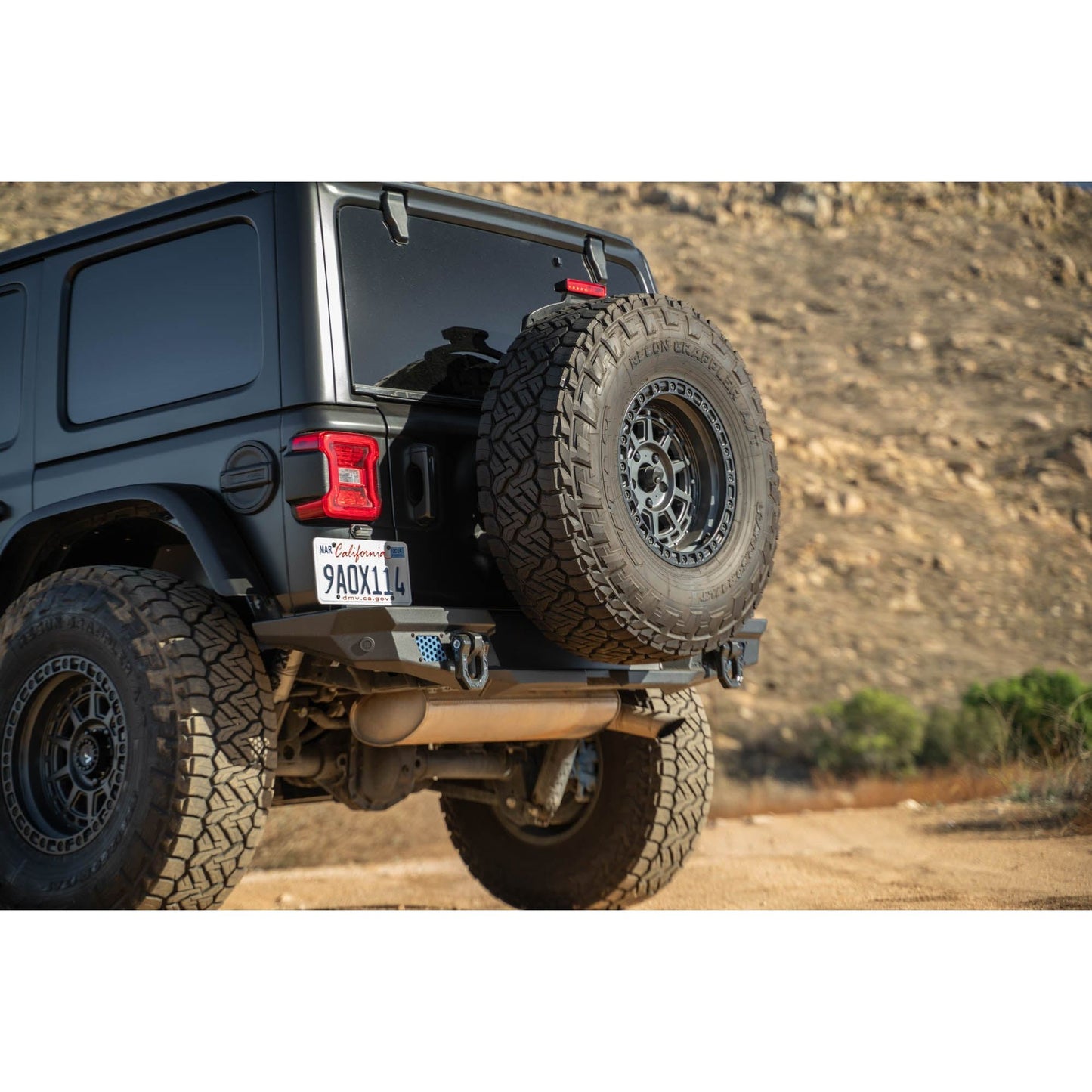 DV8 Off-Road 2018-2024 Jeep Wrangler JL | MTO Series Bumper Spare Tire Swing Gate C3| TCJL-13