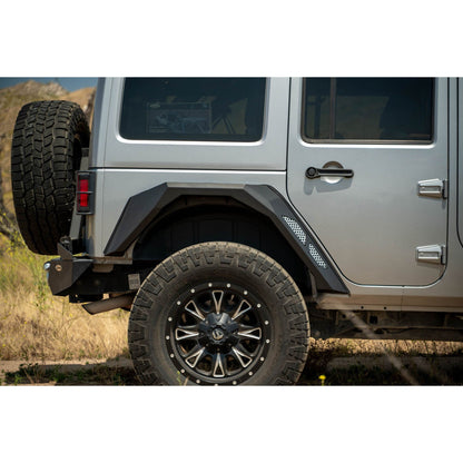 DV8 Off-Road 2007-2018 Jeep Wrangler JK Armor Fender Flares | Front & Rear C3| FDJK-09