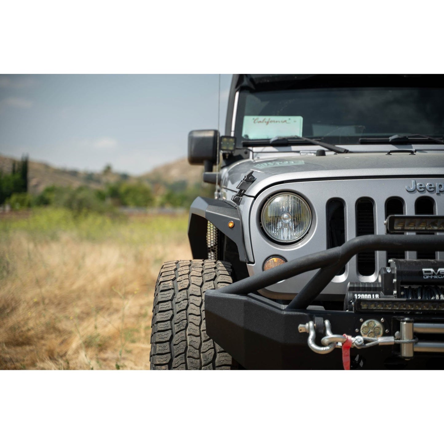 DV8 Off-Road 2007-2018 Jeep Wrangler JK Armor Fender Flares | Front & Rear C3| FDJK-09