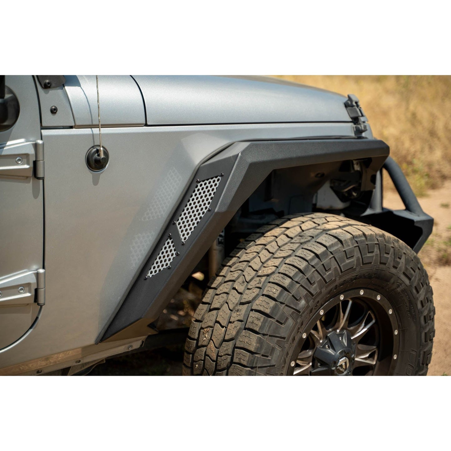 DV8 Off-Road 2007-2018 Jeep Wrangler JK Armor Fender Flares | Front & Rear C3| FDJK-09