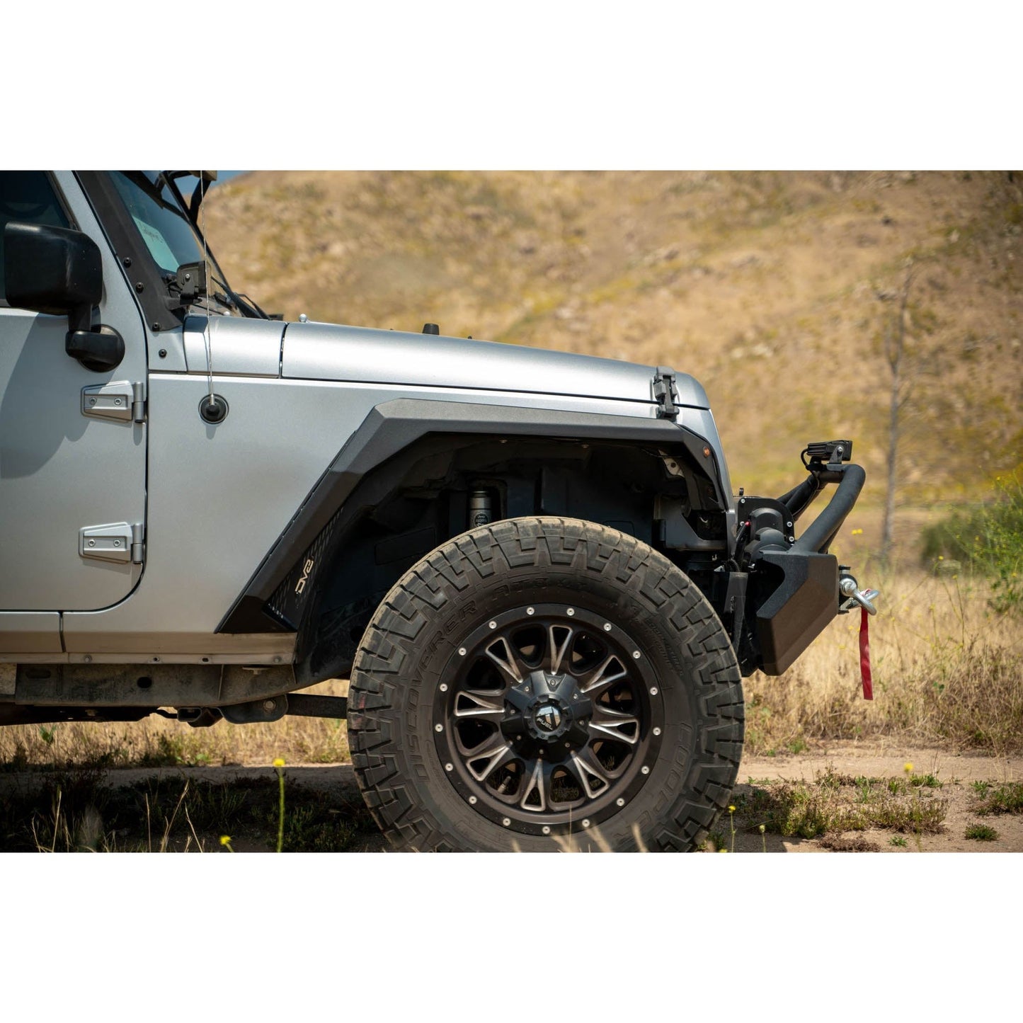 DV8 Off-Road 2007-2018 Jeep Wrangler JK Armor Fender Flares | Front & Rear C3| FDJK-09