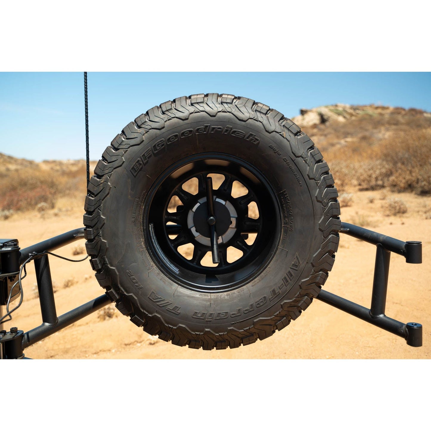 DV8 Off-Road 2007-2018 Jeep Wrangler JK | Body Mounted Tire Carrier C3| TCJK-14