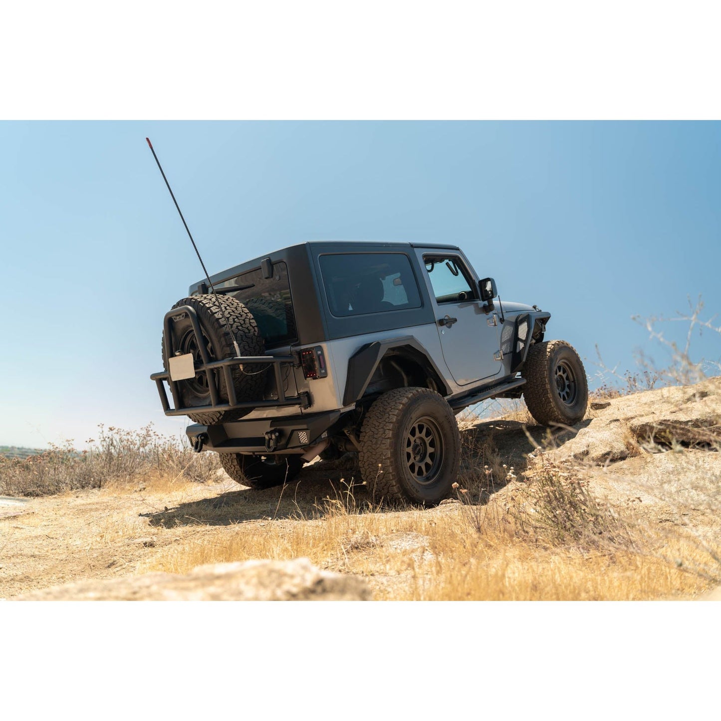 DV8 Off-Road 2007-2018 Jeep Wrangler JK | Body Mounted Tire Carrier C3| TCJK-14