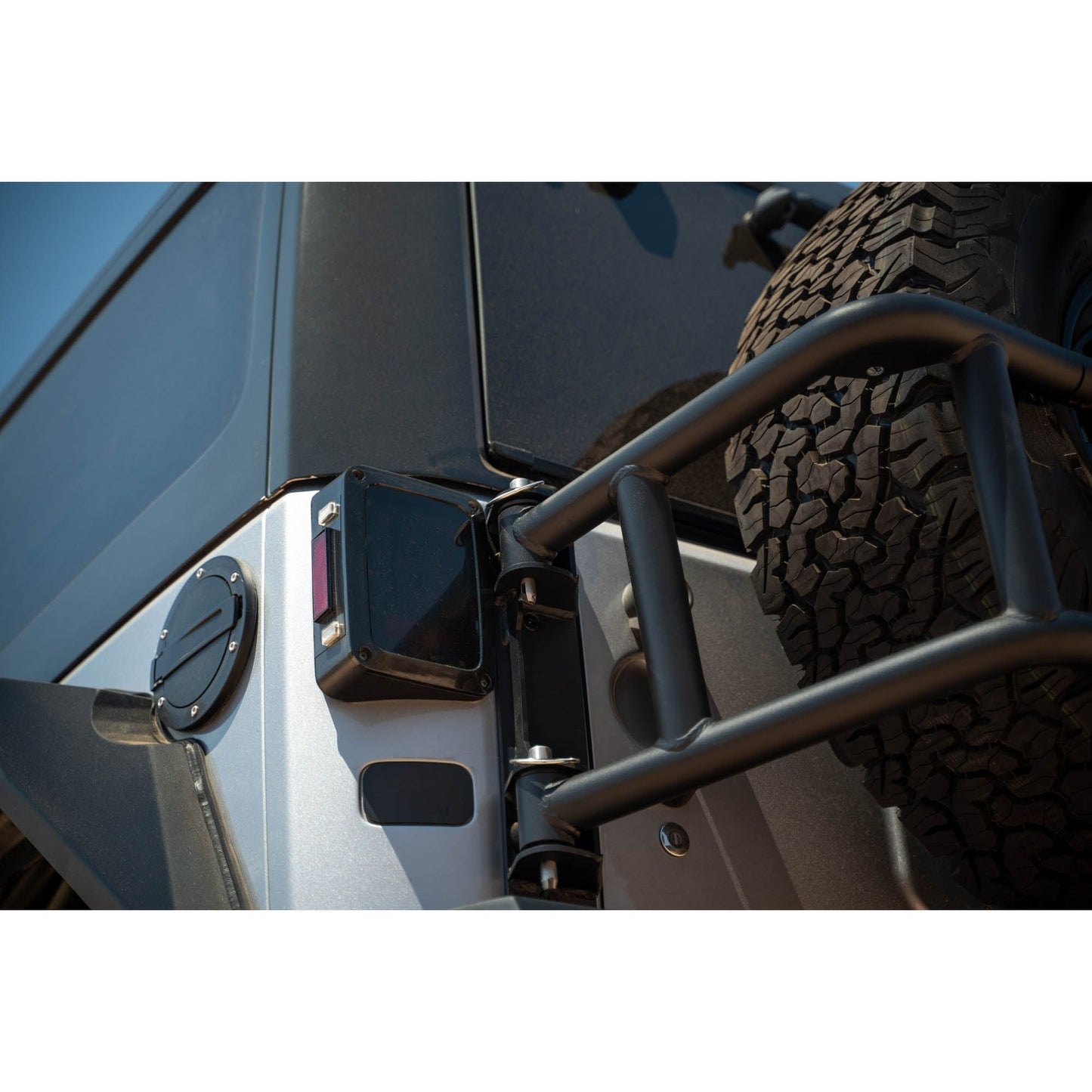 DV8 Off-Road 2007-2018 Jeep Wrangler JK | Body Mounted Tire Carrier C3| TCJK-14