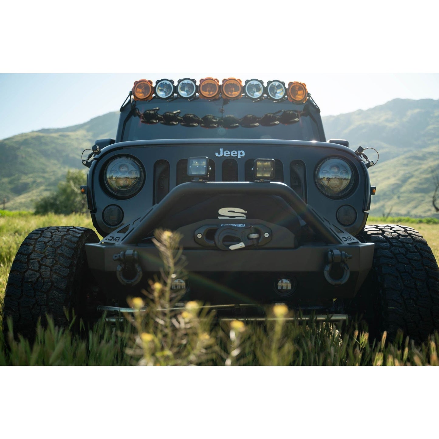 DV8 Off-Road 2007-2018 Jeep Wrangler JK | Fender Flare Deletes C3| FDJK-08