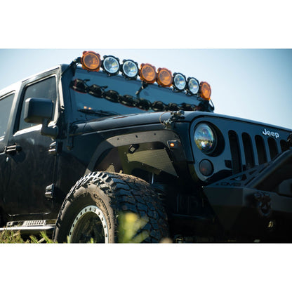 DV8 Off-Road 2007-2018 Jeep Wrangler JK | Fender Flare Deletes C3| FDJK-08