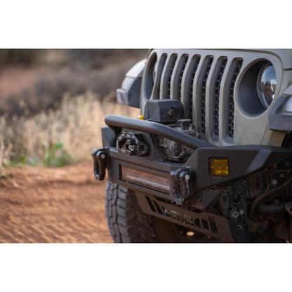 DV8 Off-Road 2007-2024 Jeep Wrangler JK/JL & Gladiator JT | FS-7 Mid-Width Winch Front Bumper C3| FBJL-07