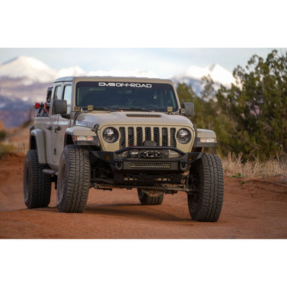 DV8 Off-Road 2007-2024 Jeep Wrangler JK/JL & Gladiator JT | FS-7 Mid-Width Winch Front Bumper C3| FBJL-07