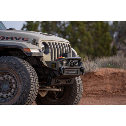 DV8 Off-Road 2007-2024 Jeep Wrangler JK/JL & Gladiator JT | FS-7 Mid-Width Winch Front Bumper C3| FBJL-07