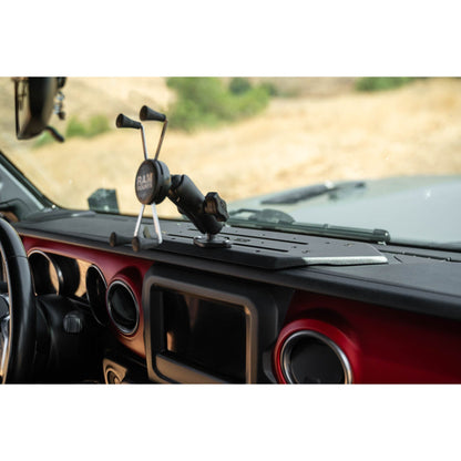 DV8 Off-Road 2018-2023 Jeep Wrangler JL & 2020-2023 Gladiator JT | Device Dash Mount V2 C3| DMJL-02