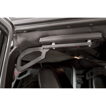 Fab Fours Grab Handle Rear Matte Black Powder Coat l JK1051-1