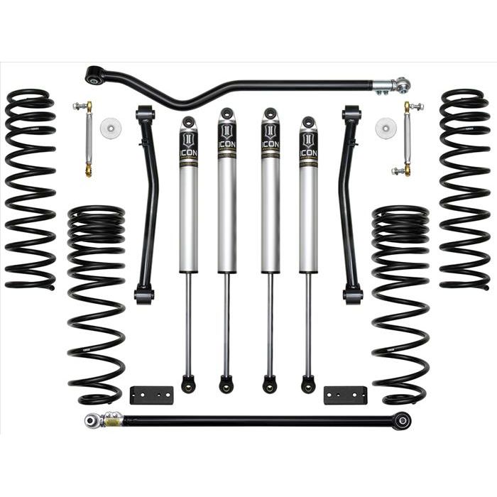 ICON 2020-Up Jeep Gladiator, 2.5" Lift, Stage 4 Suspension System