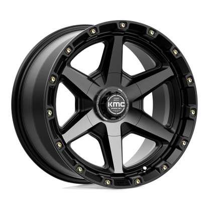 KMC KM101 TEMPO SATIN BLACK WITH GRAY TINT