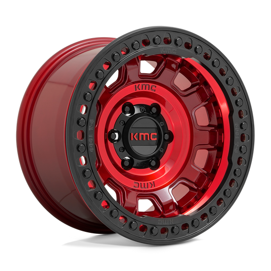 KMC KM236 TANK BEADLOCK CANDY RED