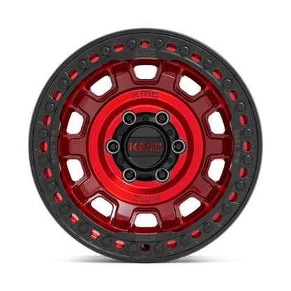 KMC KM236 TANK BEADLOCK CANDY RED