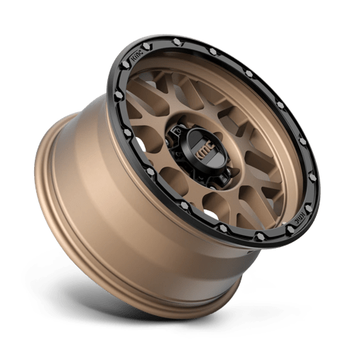 KMC KM535 GRENADE OFF-ROAD MATTE BRONZE MATTE BLACK LIP