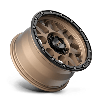 KMC KM535 GRENADE OFF-ROAD MATTE BRONZE MATTE BLACK LIP