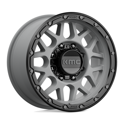 KMC KM535 GRENADE OFF-ROAD MATTE GRAY MATTE BLACK LIP