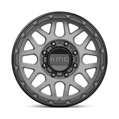 KMC KM535 GRENADE OFF-ROAD MATTE GRAY MATTE BLACK LIP