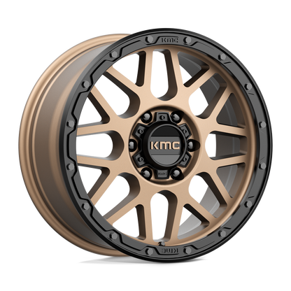 KMC KM535 GRENADE OFF-ROAD MATTE BRONZE MATTE BLACK LIP