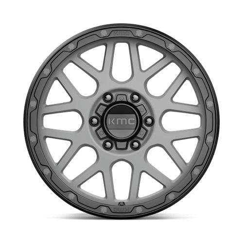 KMC KM535 GRENADE OFF-ROAD MATTE GRAY MATTE BLACK LIP