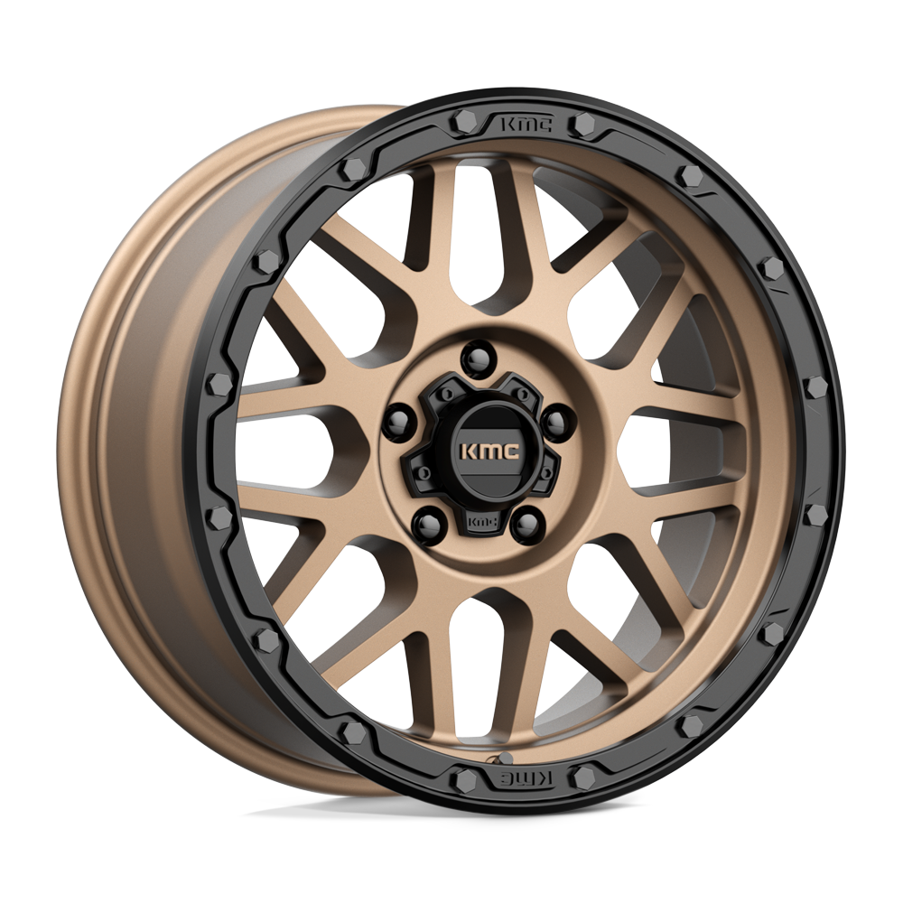 KMC KM535 GRENADE OFF-ROAD MATTE BRONZE MATTE BLACK LIP