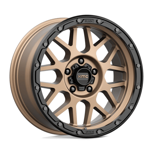 KMC KM535 GRENADE OFF-ROAD MATTE BRONZE MATTE BLACK LIP