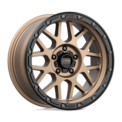 KMC KM535 GRENADE OFF-ROAD MATTE BRONZE MATTE BLACK LIP