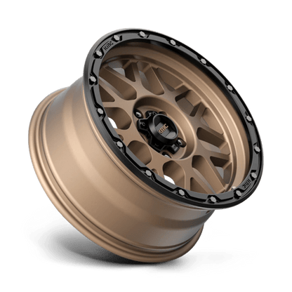KMC KM535 GRENADE OFF-ROAD MATTE BRONZE MATTE BLACK LIP