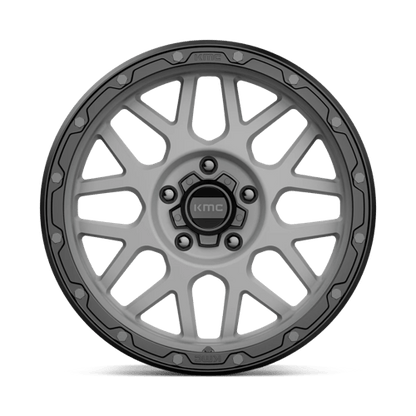 KMC KM535 GRENADE OFF-ROAD MATTE GRAY MATTE BLACK LIP
