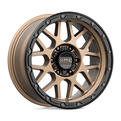 KMC KM535 GRENADE OFF-ROAD MATTE BRONZE MATTE BLACK LIP