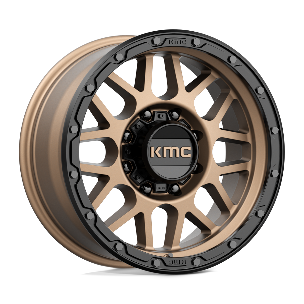 KMC KM535 GRENADE OFF-ROAD MATTE BRONZE MATTE BLACK LIP