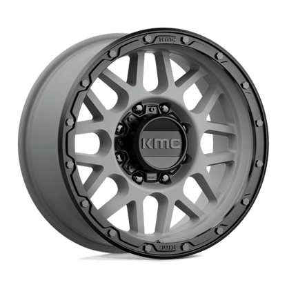 KMC KM535 GRENADE OFF-ROAD MATTE GRAY MATTE BLACK LIP