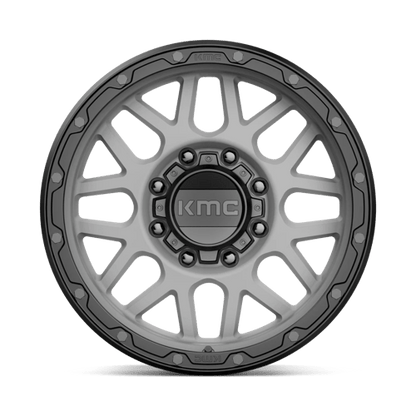 KMC KM535 GRENADE OFF-ROAD MATTE GRAY MATTE BLACK LIP