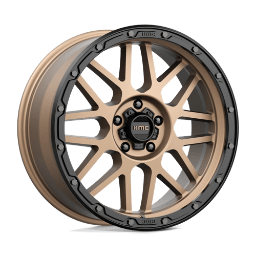 KMC KM535 GRENADE OFF-ROAD MATTE BRONZE MATTE BLACK LIP